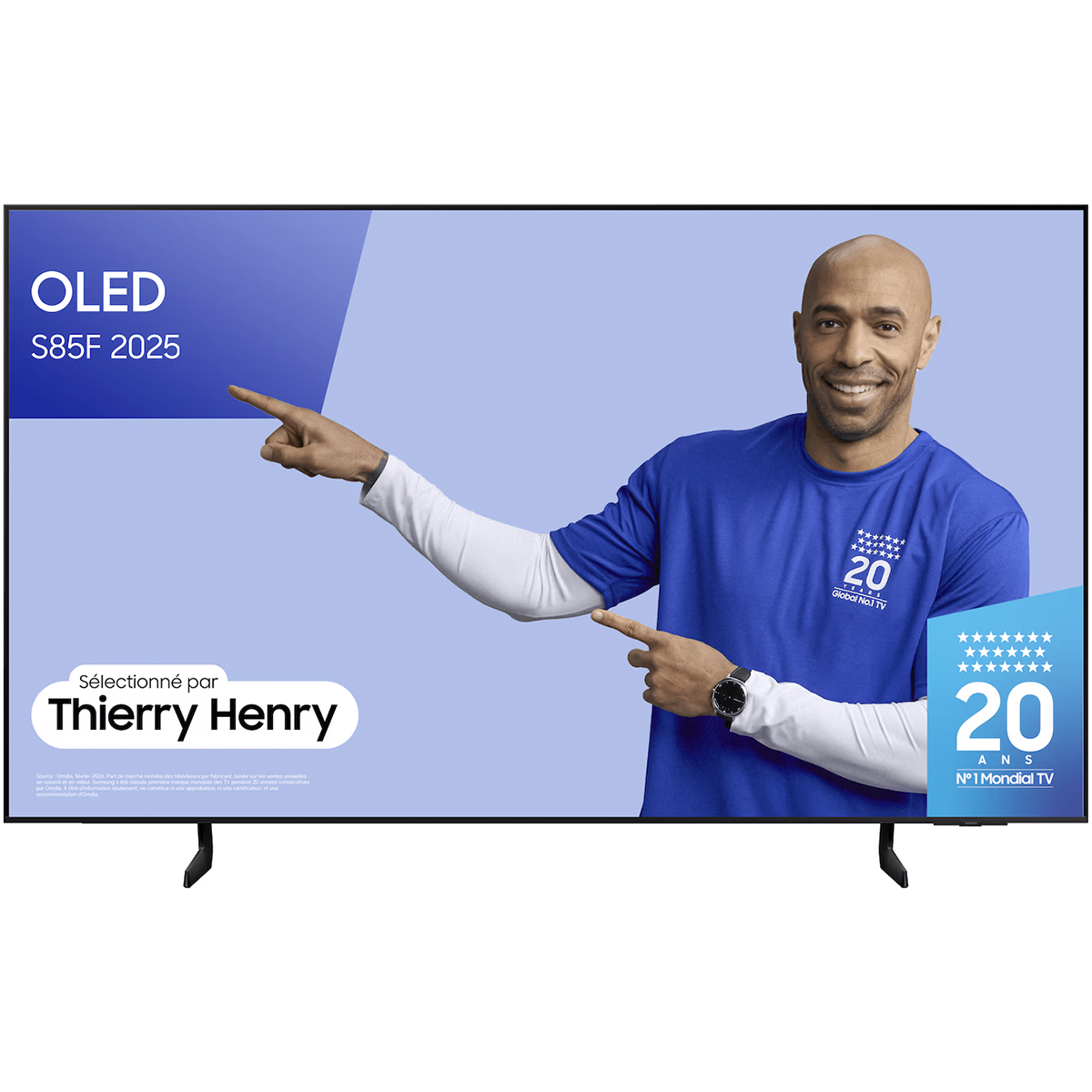 TV Samsung 65” OLED 4K Smart TV Pure Black (S85F)