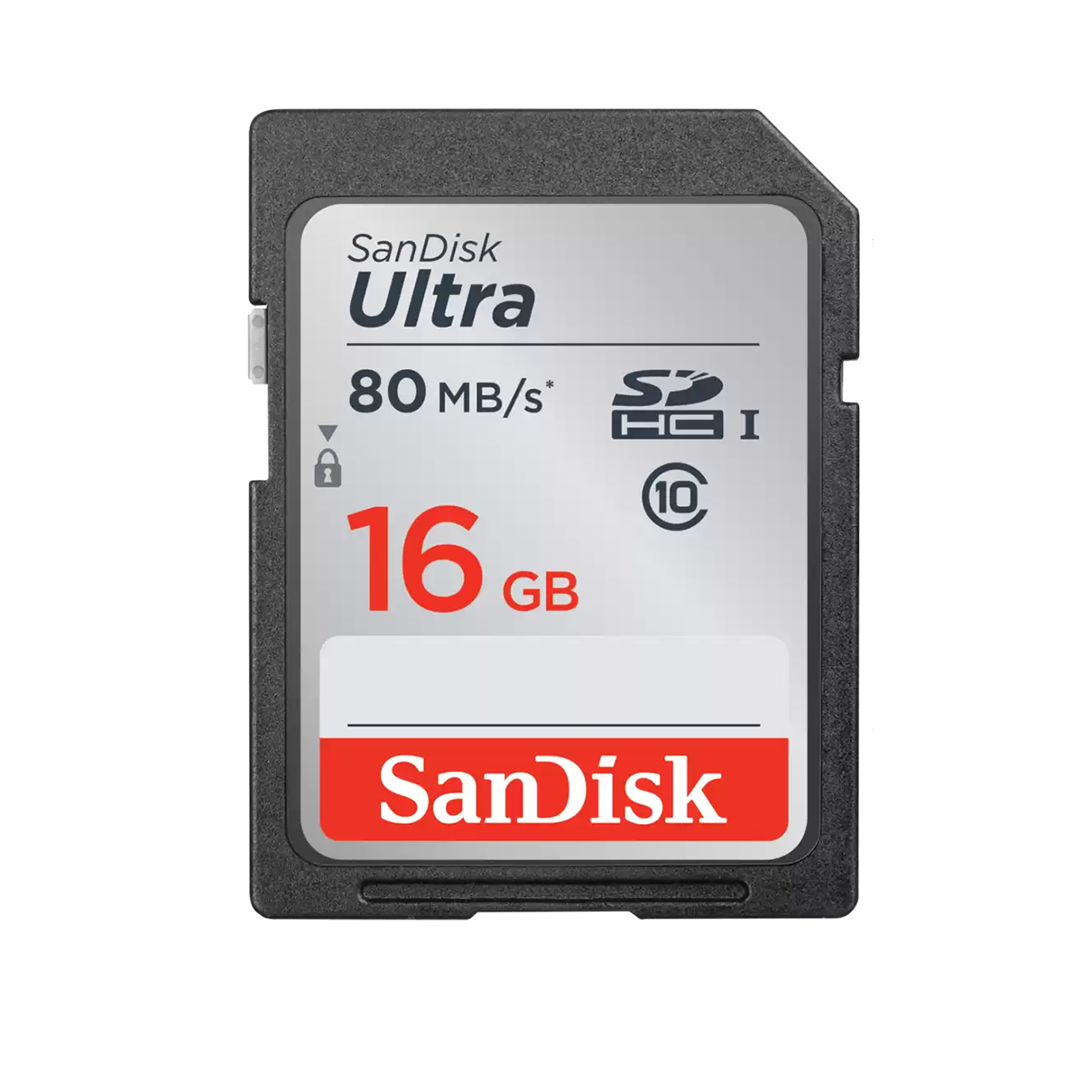 Carte mémoire SanDisk MicroSDHC 16Go + Adaptateur